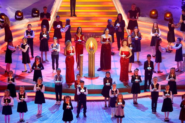 No Angels in the ARD TV show Das Adventsfest der 100 000 Lichter 2025 at the Congress Center Suhl Suhl, 29 11 2025 Foto:xAgenturxWehnertx xGränzdörferx xFuturexImagex advendsfest_5212