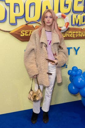November 30, 2025: Lady Mary Charteris attends The SpongeBob Movie, Search for SquarePants UK Gala Film Screening at Odeon Luxe, Leicester Square, London - ZUMAs197 20251130_aaa_s197_133 Copyright: xPhilxLewisx