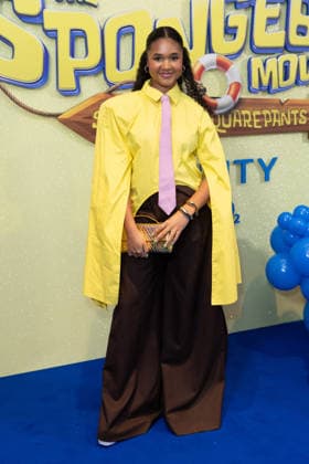 November 30, 2025, London, United Kingdom: Vanessa Sam aka Inspiring Vanessa attends The SpongeBob Movie, Search for SquarePants UK Gala Film Screening at Odeon Luxe, Leicester Square. London United Kingdom - ZUMAs197 20251130_aaa_s197_146 Copyright: xPhilxLewisx