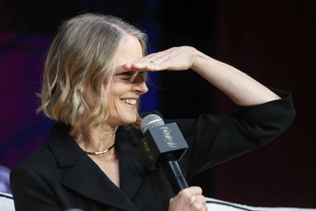 Jodie Foster attend the Conversation during day three of the 22nd Marrakech International Film Festival Marrakech, Morocco 30 11 2025 451131 2025 11 30 MARRAKECH Morocco  Copyright: xRomualdxMeigneuxx xStarfacex STAR_451131_019