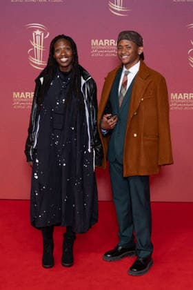 22nd Marrakech International Film Festival Day 3 Zamo Mkhwanazi and Sishi Ntobeko attends the red carpet during day Three of the 22nd Marrakech International Film Festival on November 30, 2025 in Marrakech, Maroc. Photo by Nasser Berzane ABACAPRESS.COM Marrakech  Copyright: xBerzanexNasser ABACAx