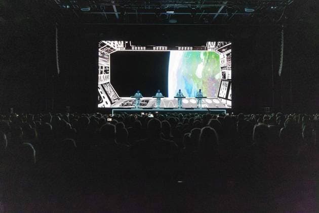 Concert by the group Kraftwerk FOR EDITORIAL PURPOSES ONLY EDITORIAL USE ONLY p Concert by the group Kraftwerk on 30 11 2025 at the RuhrCongress in Bochum Copyright JonasxRichter Copyright: JonasxRichter doc83hqiyljsah1k7p32nic ,EDITORIAL USE ONLY Copyright: JonasxRichter