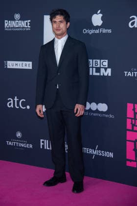 The 28th British Independent Film Awards - Arrivals LONDON, UNITED KINGDOM - NOVEMBER 30: Charles Melton attends The 28th British Independent Film Awards at The Roundhouse on November 30, 2025 Loredana Sangiuliano Anadolu London United Kingdom. Editorial use only. Please get in touch for any other usage.  Copyright: x2025xAnadoluxLoredanaxSangiulianox