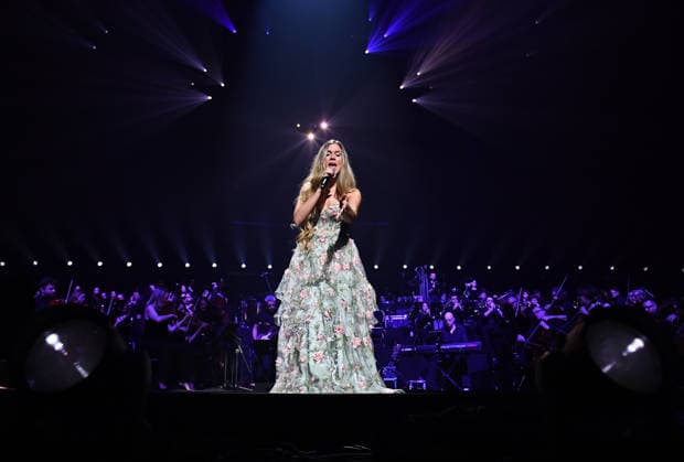 Night of the Proms 2025 on 30 11 2025 in the Rudolf Weber Arena in Oberhausen Joss Stone The Night of the Proms is a series of concerts by the Antwerp Philharmonic Orchestra under the direction of Alexandra Arrieche, in which classical music meets pop music North Rhine-Westphalia Germany