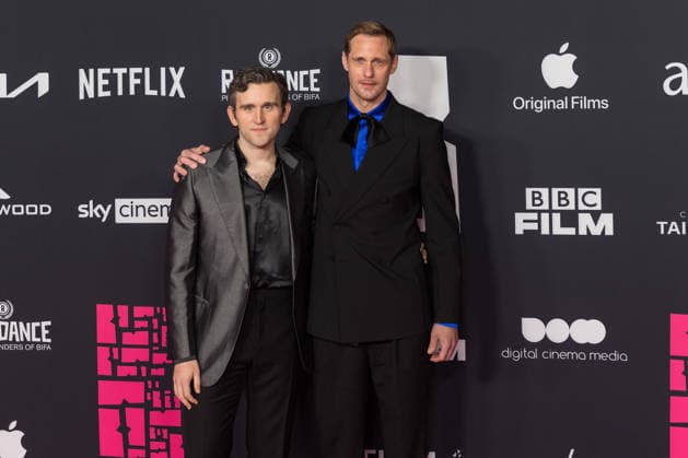 November 30, 2025, London, England, United Kingdom: HARRY MELLING and ALEXANDER SKARSGARD attend the 28th British Independent Film Awards (BIFA) ceremony at the Roundhouse. London United Kingdom - ZUMAs371 20251130_zip_s371_020 Copyright: xWiktorxSzymanowiczx