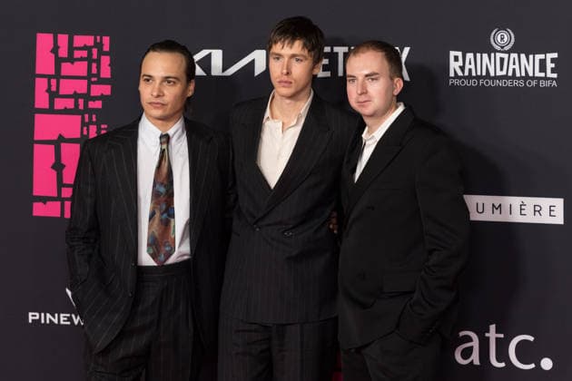 November 30, 2025, London, England, United Kingdom: FRANK DILLANE , HARRIS DICKINSON and ARCHIE PEARCH attend the 28th British Independent Film Awards (BIFA) ceremony at the Roundhouse. London United Kingdom - ZUMAs371 20251130_zip_s371_048 Copyright: xWiktorxSzymanowiczx