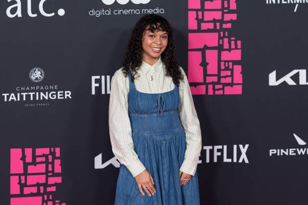 November 30, 2025, London, England, United Kingdom: INDIA YSABEL attends the 28th British Independent Film Awards (BIFA) ceremony at the Roundhouse. London United Kingdom - ZUMAs371 20251130_zip_s371_104 Copyright: xWiktorxSzymanowiczx
