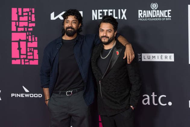 November 30, 2025, London, England, United Kingdom: MURUGAN THIRUCHELVAM and VIKRAM GUDI attend the 28th British Independent Film Awards (BIFA) ceremony at the Roundhouse. London United Kingdom - ZUMAs371 20251130_zip_s371_116 Copyright: xWiktorxSzymanowiczx