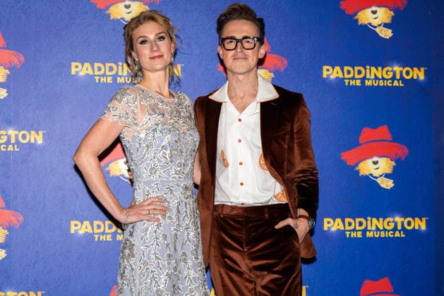 Paddington The Musical Word Premiere in London - 30 Nov 2025 Tom Fletcher and Jessica Swale seen arriving on the Blue Carpet during the Paddington The Musical World Premiere opens in the West End, London. London United Kingdom Copyright: xBonniexBritainx xSOPAxImagesx BNS02210
