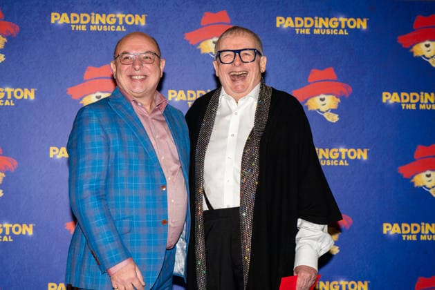 Paddington The Musical Word Premiere in London - 30 Nov 2025 Neil Sinclair and Christopher seen arriving on the Blue Carpet during the Paddington The Musical World Premiere opens in the West End, London. London United Kingdom Copyright: xBonniexBritainx xSOPAxImagesx BNS02340