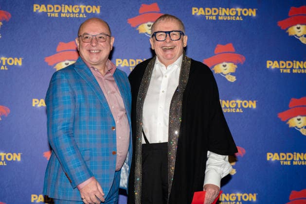 Paddington The Musical Word Premiere in London - 30 Nov 2025 Neil Sinclair and Christopher seen arriving on the Blue Carpet during the Paddington The Musical World Premiere opens in the West End, London. London United Kingdom Copyright: xBonniexBritainx xSOPAxImagesx BNS02344