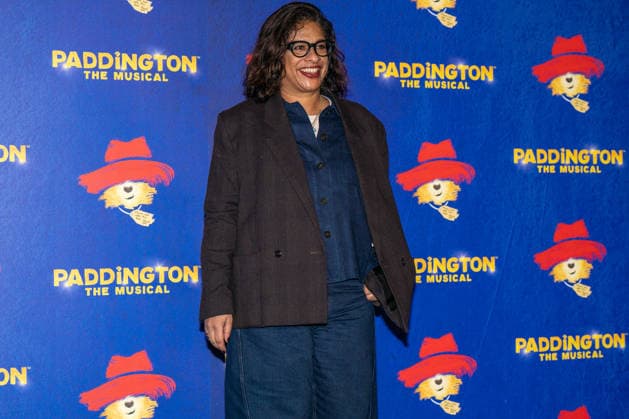 Paddington The Musical Word Premiere in London - 30 Nov 2025 Indhu Rubasingham seen arriving on the Blue Carpet during the Paddington The Musical World Premiere opens in the West End, London. London United Kingdom Copyright: xBonniexBritainx xSOPAxImagesx BNS02372