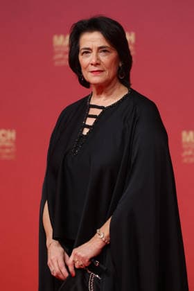 22eme festival du film de Marrakech Hiam Abbass attends the red carpet during day Three of the 22nd Marrakech International Film Festival Marrakech, Morocco 30 11 2025 451140 2025 11 30 MARRAKECH Morocco  Copyright: xRomualdxMeigneuxx xStarfacex STAR_451140_020