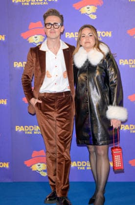 Paddington: The Musical West End Opening Night - Arrivals Tom Fletcher and Giovanna Fletcher attend the Paddington: The Musical West End Opening Night at The Savoy Theatre on November 30, 2025 in London, England, Credit:Jules Annan Avalon  Copyright: xJulesxAnnanx xAvalonx 1055704695