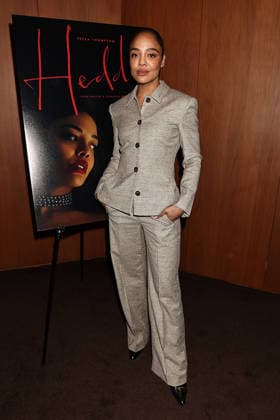 Celebrities attend the New York special screening of MGM Amazon™s HEDDA Featuring: Tessa Thompson Where: New York, New York, United States When: 30 Nov 2025 Credit: Dave Allocca Starpix INSTARimages EDITORIAL USE ONLY. NOT FOR USE BY NEWSPAPERS BASED IN THE UK. Copyright: xx instar55304258