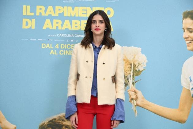 Rome: Hotel Le Meridien Visconti. Photocall for the film The Abduction of Arabella. Pictured: Benedetta Porcaroli  Copyright: xMaurizioxD Avanzox xipa-agency.netx xDxAvanzo Provvisionatox IPA_Agency_IPA68594709