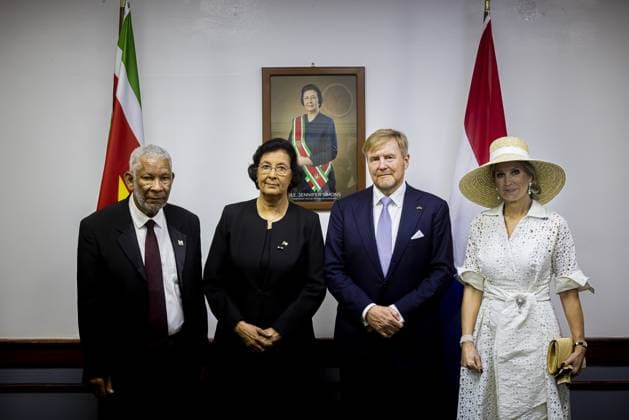 Paramaribo, The Netherlands, 2025-12-01 12:51:39 PARAMARIBO, December 1, 2025, The National Assembly. King Willem-Alexander and Queen Maxima are paying a state visit to the Republic of Suriname at the invitation of President Jennifer Geerlings-Simons. The National Assembly (DNA) is the parliament of Suriname. It has 51 seats and a single chamber, exercising legislative, administrative, and supervisory powers. PHOTO: NLBeeld POOL Patrick van Katwijk Credit: NL Beeld Patrick van Emst  Copyright: xx x