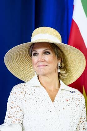 Dutch Royals Visit Suriname - Day 1 Presidential Palace. King Willem-Alexander and Queen Maxima are paying a state visit to the Republic of Suriname at the invitation of President Jennifer Geerlings-Simons. The President and the King will deliver a short press statement, paying particular attention to the broad cooperation between the countries, on December 1, 2025, in Paramaribo, Suriname. Photo by Patrick van Emst NLBeeld Bruno PRess ABACAPRESS.COM NLBeeld Patrick van Emst Credit: NL Beeld Patrick van Emst Paramaribo Suriname  Copyright: xBrunoxPress ABACAx