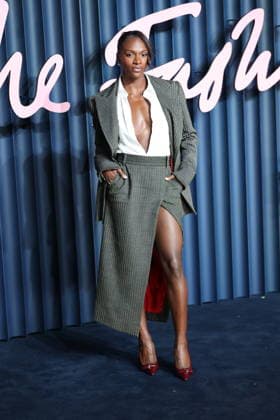 . 01 12 2025. London, United Kingdom. Dina Asher - Smith arriving at The Fashion Awards in London.  xStephenxLockx xi-Imagesx IIM-26428-0007