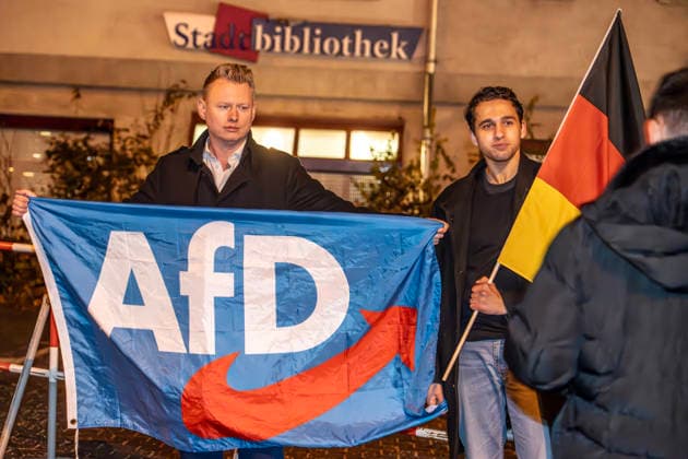 AfD demonst
