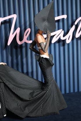 . 01 12 2025. London, United Kingdom. Maura Higgins arriving at The Fashion Awards in London.  xStephenxLockx xi-Imagesx IIM-26428-0048