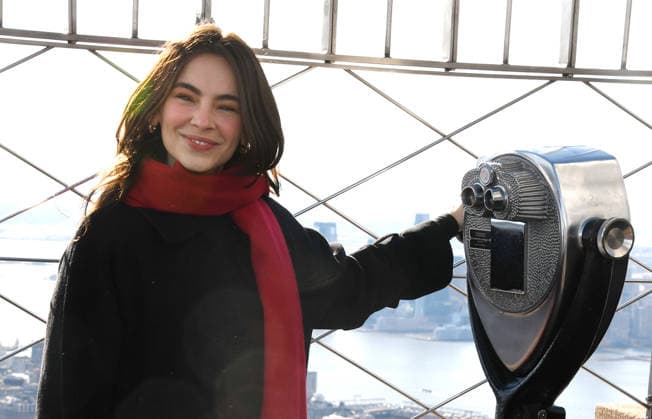 Stella Cole visits the Empire State Building to celebrate the release of her third album, It™s Magic, and Cover of the Carpenters™ ˜Merry Christmas, Darling™ Featuring: Stella Cole Where: New York City, New York, United States When: 01 Dec 2025 Credit: mpi099 MediaPunch INSTARimages EDITORIAL USE ONLY. NOT FOR USE BY NEWSPAPERS BASED IN THE UK. Copyright: xx instar55305709