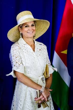 Paramaribo, The Netherlands, 2025-12-01 10:57:35 PARAMARIBO, December 1, 2025, Presidential Palace. King Willem-Alexander and Queen Maxima are paying a state visit to the Republic of Suriname at the invitation of President Jennifer Geerlings-Simons. The President and the King will deliver a short press statement, paying particular attention to the broad cooperation between the countries. PHOTO: NLBeeld Patrick van Emst Credit: NL Beeld Patrick van Emst  Copyright: xx x
