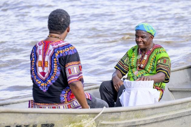 Paramaribo, The Netherlands, 2025-12-01 15:41:38 PARAMARIBO, December 1, 2025. King Willem-Alexander and Queen Maxima are paying a state visit to the Republic of Suriname at the invitation of President Jennifer Geerlings-Simons. King Willem-Alexander and Queen Maxima will speak with representatives of descendants of enslaved people and indigenous communities in Suriname about the past and the future. PHOTO: NLBeeld Patrick van Emst Credit: NL Beeld Patrick van Emst  Copyright: xx x