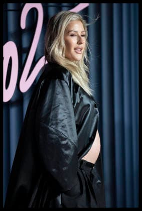 . 01 12 2025. London, United Kingdom. A pregnant Ellie Goulding arriving at The Fashion Awards in London.  xStephenxLockx xi-Imagesx IIM-26428-0051