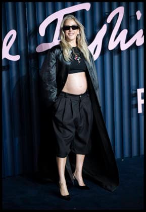 . 01 12 2025. London, United Kingdom. A pregnant Ellie Goulding arriving at The Fashion Awards in London.  xStephenxLockx xi-Imagesx IIM-26428-0052