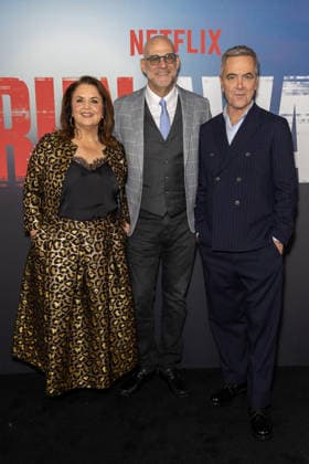 Harlan Coben s Run Away launch event Cast attend Harlan Coben s Run Away launch event at the BFI Southbank Featuring: Ruth Jones, Harlan Coben, James Nesbitt Where: London, United Kingdom When: 01 Dec 2025 Credit: Phil Lewis WENN London United Kingdom Copyright: xPhilxLewis WENNx wenn40815810 PLAAx wenn40815810