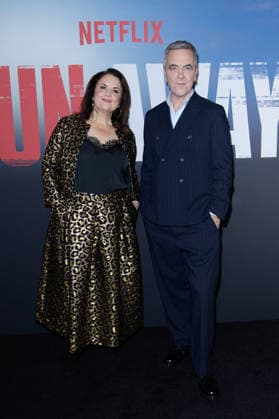 Harlan Coben s Run Away BFI Launch Event Arrivals at BFI Southbank, London Ruth Jones and James Nesbitt attends Harlan Coben s Run Away launch event at BFI Southbank, London, England, UK on Monday 1 December, 2025., Credit:Justin Ng Avalon UK, England, London, BFI Southbank  Copyright: xJustinxNgx xAvalonx 1055873117