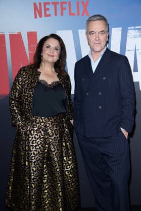 Harlan Coben s Run Away BFI Launch Event Arrivals at BFI Southbank, London Ruth Jones and James Nesbitt attends Harlan Coben s Run Away launch event at BFI Southbank, London, England, UK on Monday 1 December, 2025., Credit:Justin Ng Avalon UK, England, London, BFI Southbank  Copyright: xJustinxNgx xAvalonx 1055873121