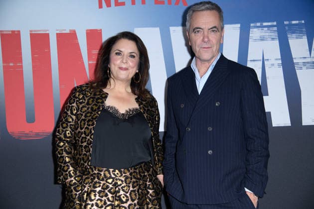 Harlan Coben s Run Away BFI Launch Event Arrivals at BFI Southbank, London Ruth Jones and James Nesbitt attends Harlan Coben s Run Away launch event at BFI Southbank, London, England, UK on Monday 1 December, 2025., Credit:Justin Ng Avalon UK, England, London, BFI Southbank  Copyright: xJustinxNgx xAvalonx 1055873129