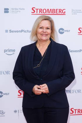 Premiere Stromberg Wieder alles wie immer Nancy Faeser at the cinema premiere of Stromberg Wieder alles wie immer at the Zoo Palast on 01 12 2025 in Berlin Copyright: xEventpressxKochanx