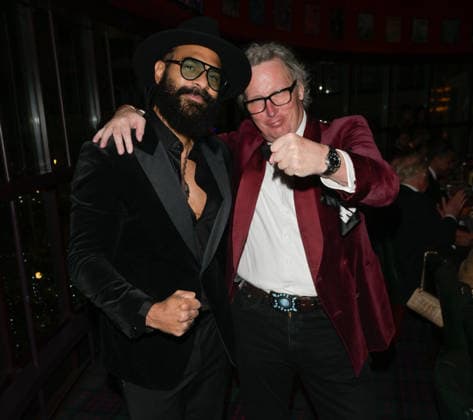Boisdale Cigar Awards 2025, Boisdale of Canary Wharf, London 01-12-2025 David Haye and Ranold MacDonald seen at the Boisdale Cigar Awards 2025, Boisdale of Canary Wharf, London 01-12-2025, Credit:Jules Annan Avalon  Copyright: xJulesxAnnanx xAvalonx 1055877232