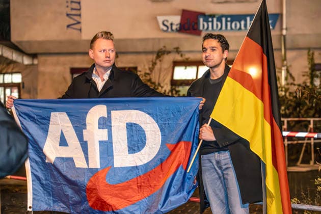 AfD demonst
