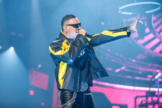 Music Concert - Marracash - Marra Palazzi 2025 Marracash (Fabio Bartolo Rizzo) Bologna Unipol Arena Italy Copyright: xMirkoxFava TSCKx xLiveMediax LPM_2173537