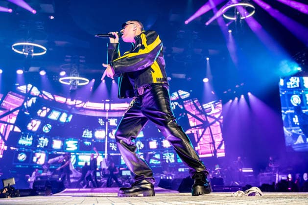 Music Concert - Marracash - Marra Palazzi 2025 Marracash (Fabio Bartolo Rizzo) Bologna Unipol Arena Italy Copyright: xMirkoxFava TSCKx xLiveMediax LPM_2173556