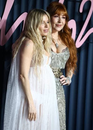 The Fashion Awards 2025 Sienna Miller and Charlotte Tilbury arriving at The Fashion Awards 2025 at the Royal Albert Hall in London, UK. London Royal Albert Hall UK Copyright: xFredxDuvalx