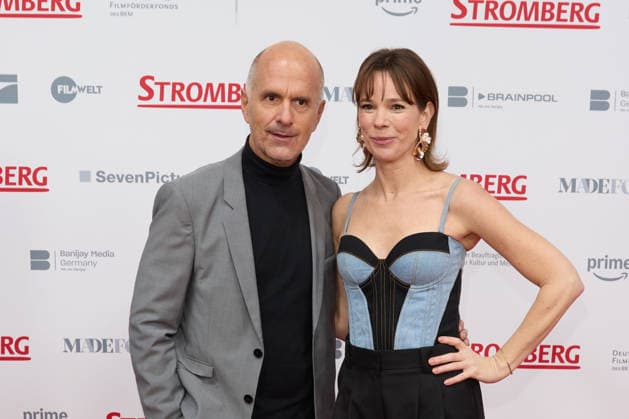 Christoph Maria Herbst and Milena Dreissig Cinema premiere of Stromberg Wieder Alles Wie Immer at the Zoo Palast in Berlin on 01 12 2025 Premiere Stromberg Wieder Alles Wie Immer