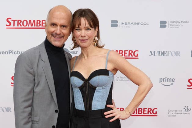 Christoph Maria Herbst and Milena Dreissig Cinema premiere of Stromberg Wieder Alles Wie Immer at the Zoo Palast in Berlin on 01 12 2025 Premiere Stromberg Wieder Alles Wie Immer