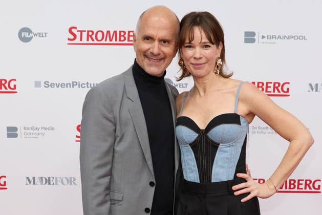 Christoph Maria Herbst and Milena Dreissig Cinema premiere of Stromberg Wieder Alles Wie Immer at the Zoo Palast in Berlin on 01 12 2025 Premiere Stromberg Wieder Alles Wie Immer