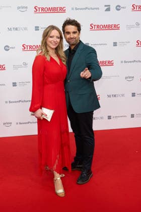 Diana Staehly and Oliver Wnuk Cinema premiere of Stromberg Wieder Alles Wie Immer at the Zoo Palast in Berlin on 01 12 2025 Premiere Stromberg Wieder Alles Wie Immer