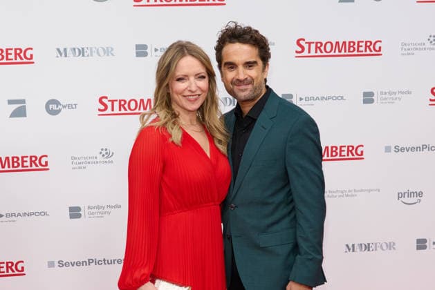 Diana Staehly and Oliver Wnuk Cinema premiere of Stromberg Wieder Alles Wie Immer at the Zoo Palast in Berlin on 01 12 2025 Premiere Stromberg Wieder Alles Wie Immer