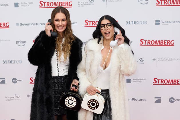 Franziska Scheffter and Micaela Schaefer Cinema premiere of Stromberg Wieder Alles Wie Immer at the Zoo Palast in Berlin on 01 12 2025 Premiere Stromberg Wieder Alles Wie Immer