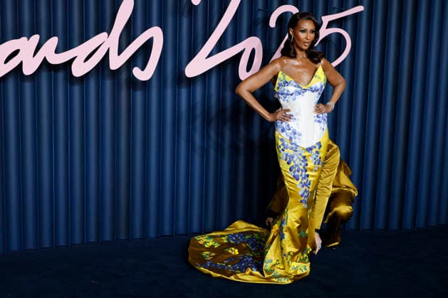 British Fashion Awards Gala Nigth - Red carpet LONDON, UK - DECEMBER 01: Iman Bowie poses at the photocall of British Fashion Awards held at Royal Albert Hall, on December 01st 2025 in London, Great Britain. Photo Marco Piovanotto Abacapress.com  Copyright: xPiovanottoxMarco ABACAx