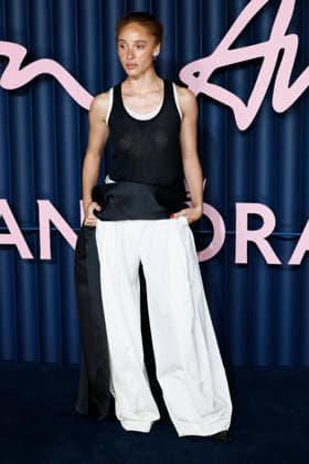 British Fashion Awards Gala Nigth - Red carpet LONDON, UK - DECEMBER 01: Adwoa Aboah poses at the photocall of British Fashion Awards held at Royal Albert Hall, on December 01st 2025 in London, Great Britain. Photo Marco Piovanotto Abacapress.com  Copyright: xPiovanottoxMarco ABACAx