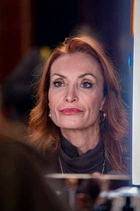 PEOPLE: Gala Fondation Recherche Alzheimer - Lyon - 02 12 2025 Christelle Bardet en sÃ ance make up avant le Gala 2025 de la Fondation Recherche Alzheimer Ã Lyon le 01 12 2025. Photo Sandrine Thesillat PsNewZ  Copyright: xSandrinexTHESILLATx