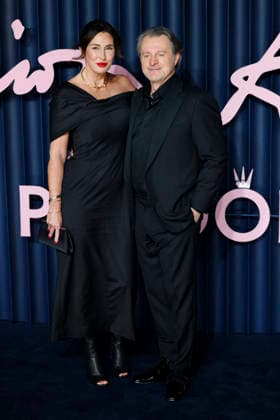 British Fashion Awards Gala Nigth - Red carpet LONDON, UK - DECEMBER 01: Alexander Lacik, Maria Lacik poses at the photocall of British Fashion Awards held at Royal Albert Hall, on December 01st 2025 in London, Great Britain. Photo Marco Piovanotto Abacapress.com  Copyright: xPiovanottoxMarco ABACAx